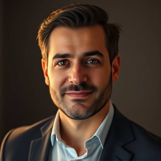 Retrato de Javier García, Director de Fotografía.